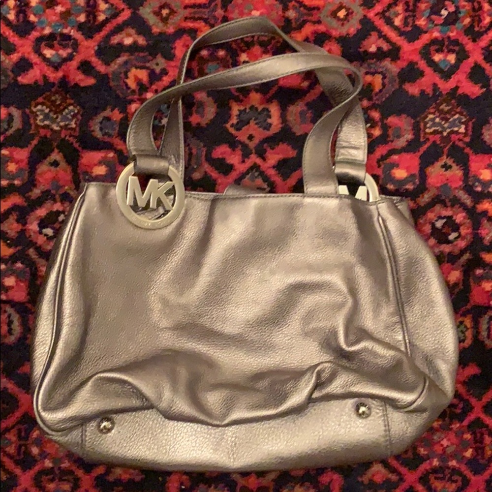 Michael Kors Leather Hobo Satchel